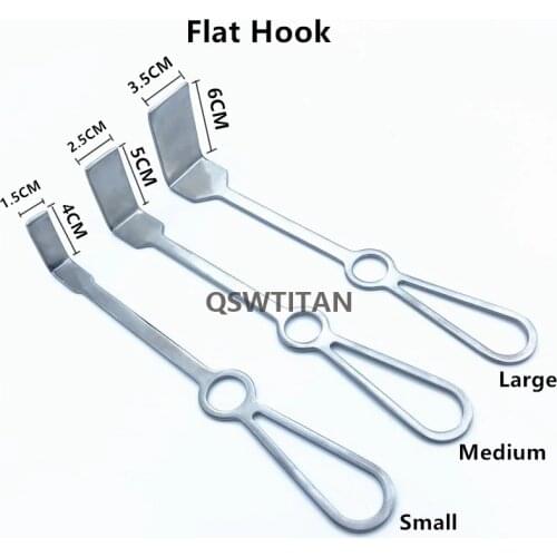 Flat retractor Stainless steel Veterinary Orthopedic surgical instruments