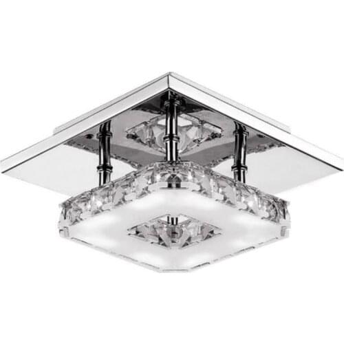 Ceiling Lights Indoor LED Crystal Lighting Luminaria Abajur Modern LED Ceiling Lamp For Living Dining Bed Room Home Decoration