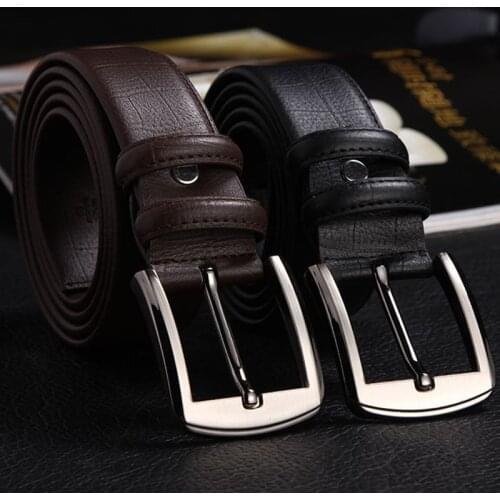 Fashion Retro men belt Belts for women female Lady Metal Leather Buckle Waist Belt Waistband high quality