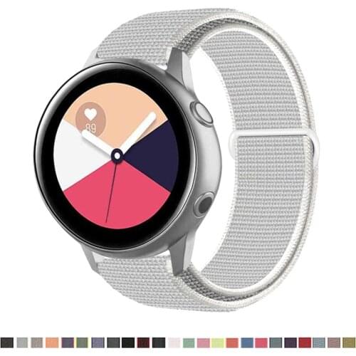 22mm 20mm strap for samsung galaxy watch 3 45mm 41mm active 2 46mm 42mm gear S3/S2 Frontier/Classic huawei watch gt 2 band