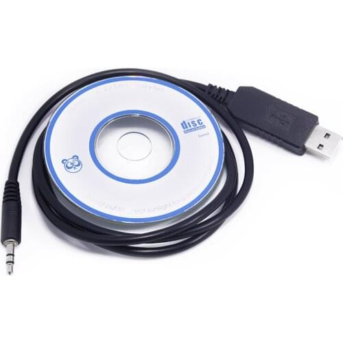 QYT USB Programming Cable with CD Drive for QYT KT8900 KT-8900R KT-7900D KT-UV980Plus Mobile Car Radio Transceiver