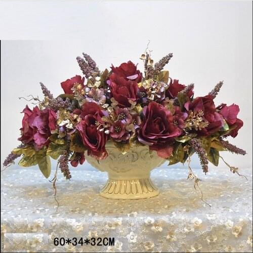 Vazo Dekorasyon Ev Florero For Gold Jarrones Decorativos Moderno Accessories Modern Decoration Home Teraryum Flower Vase