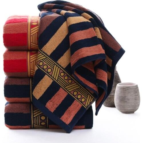 Adult High Quality Pure Cotton Absorbent Bath Towel Household Delicate Bath Towel Bathroom Towel Thickening 70*140cm