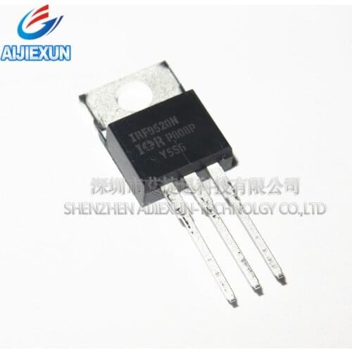 10Pcs IRF9520NPBF IRF9520N TO-220 HEXFET POWER MOSFET in stock 100%New and original