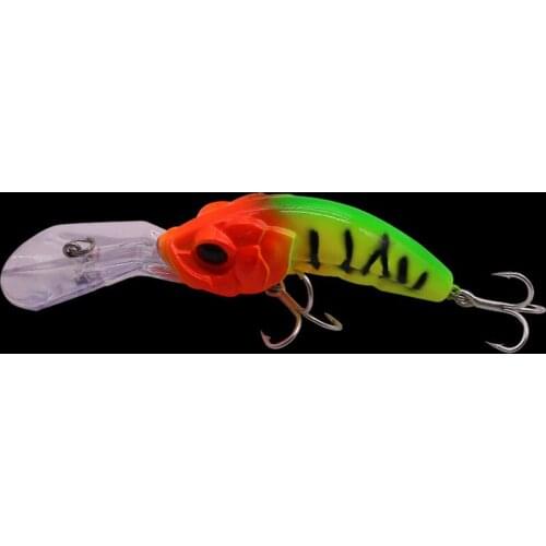 10cm/13.4g Artificial Floating Minnow Freshwater Plastic Fishing Bait 3D Eyes Anti-Corrosion Bionic Fishing Lure Hard Lure