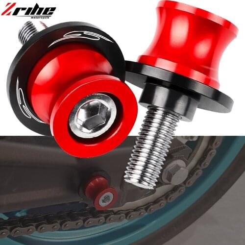 Motorcycle Accessories 8MM 6MM CNC Swingarm Spools Stand Screws Slider FOR DUCATI MONSTER1200R MONSTER 1200R 998R 748R MS4R SR