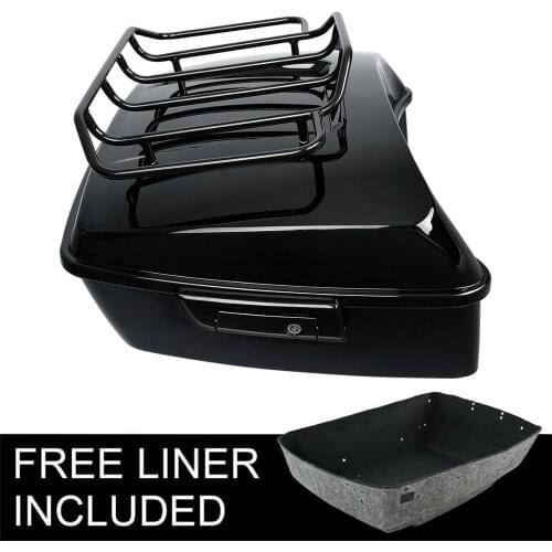 Motorcycle King Pack Trunk Luggage Rack For Harley Tour Pack Touring Electra Glide 14-20