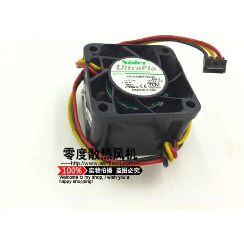 Free shipping nidec W40S12BS8AB5-53 12v 0.24a 40x40x28mm