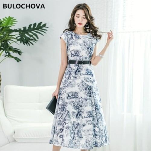 BULOCHOVA Sleeveless Summer Dresses