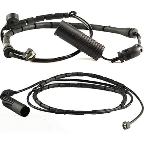 2Pcs Front+Rear Disc Brake Pad Wear Sensor 34351164371 for BMW 3 Series E46 34351164372