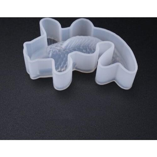 Fish Shape Epoxy Molds DIY Crafts Pendant Making Transparent Silicone Mold Decorative Resin Mould