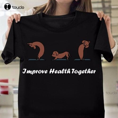 Improve Health Together Loving Dogs T-Shirt Unisex Funny Gifts beer shirts for women