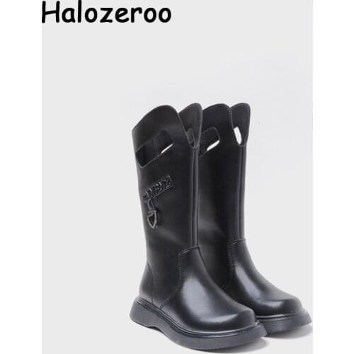 Halozeroo Children's Leather Shoes