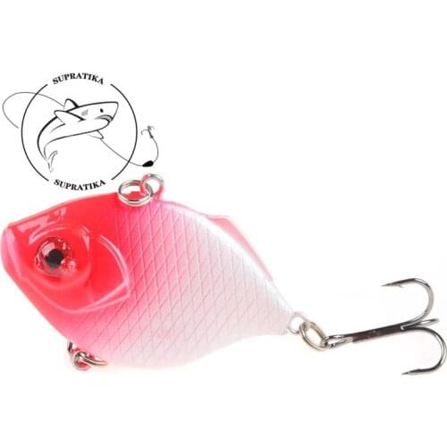 4cm/8.5g Artificial Vib Sinking Wobblers Fishing Lure Hard Bait 3D Eyes Anti-Corrosion High Quality Plastic Fishing Bait