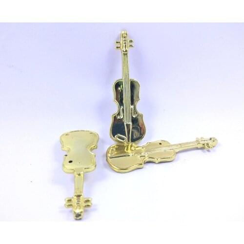Violin Model Replica Dollhouse Accessories Mini Musical Instrument Ornaments Christmas Gifts Christmas decorations for home