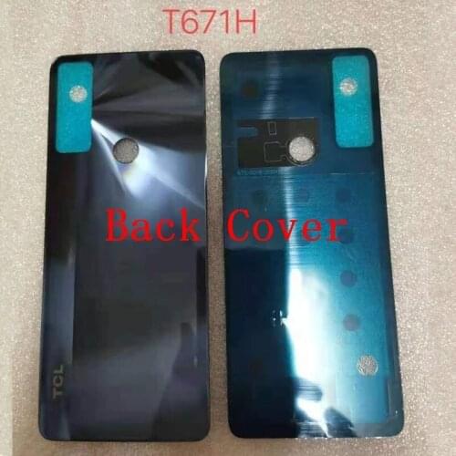 New Original Middle Frame Cover Back Battery Cover For TCL 20 SE T671H Full Housing