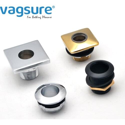 New Design Gold Black Chromed Color Shower Head Holder Bathtub Faucet Head Shower Bracket Square or Round Shape