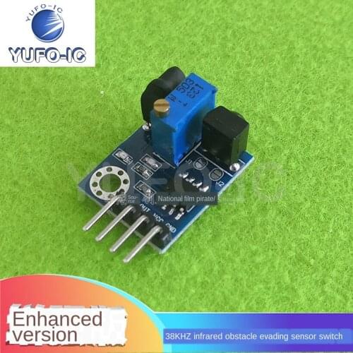 Free Ship 1PCS Infrared Obstacle Avoidance Module Sensor Switch 38KHz | Enhanced Anti-Jamming for 2-120CM Adjustable