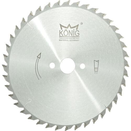 MSF 260x2.6x30x80 Circular Saw Blade Carbide Diamond Tipped Fine-Cut Hardwood Blades