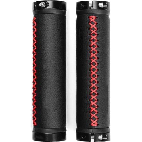 1Pair Bicycle Grips Mountain Road Bike Handlebar Protective Cover Bike Handle Microfiber Leather Grip Protector Bike Accessories