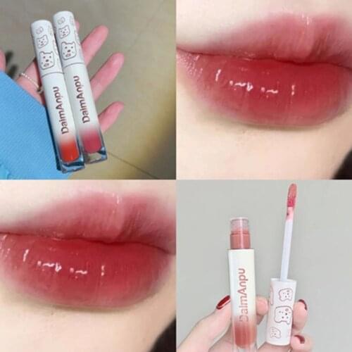 Mirror Velvety Lipstick Long Lasting Nonstick Cup Not Fade Makeup Cosmetics For Girl Women SANA889