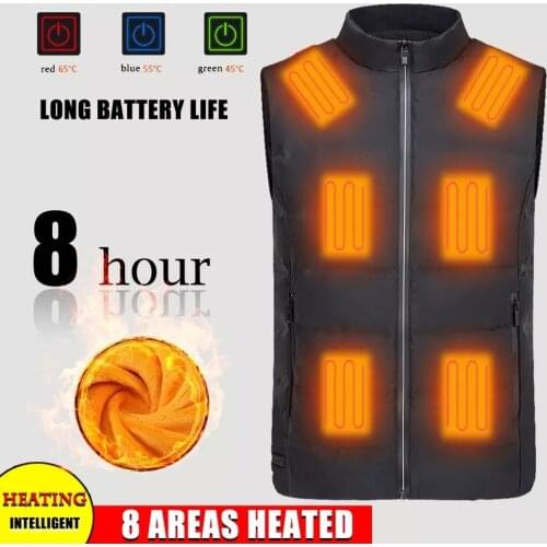 Winter Warm women/men Jacket Heated Vest USB Heated Vest Electric Heating Jacket Body Warmer Heating Pad for Women Heating Vest
