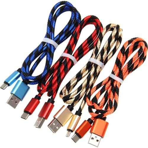 1M Cable Charger Micro USB Fast Charging Type C Data Cables for iPhone x xs xr Samsung S9 Xiaomi LG Redmi Mobile Phone Cord