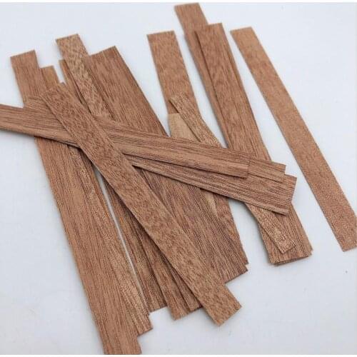 100pcs Wooden candle core wooden wax wood candle core lamp wood wick candle wooden wick for candle making