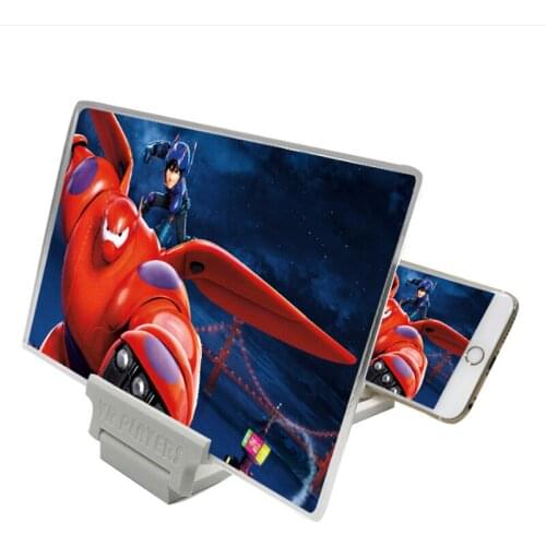 12 Inch Mobile Phone Screen HD-Eye Protection Video Cinema Magnifying Glass Bracket Office Home 3D Amplifier