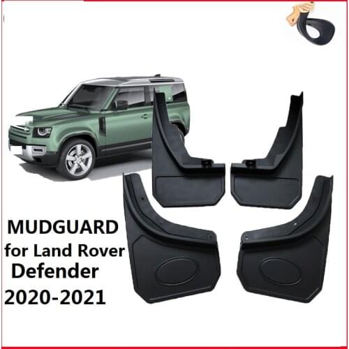 For Land Rover Defender 2020 2021 Fender Mud Guard Flaps Splash Flap Mudguards Car Accessories 4PCS High Quality