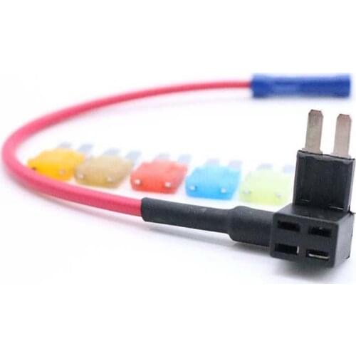 5Pcs 32V Automotive Add A Circuit Blade Style In-line Fuse Holder Set for ATR MICRO2