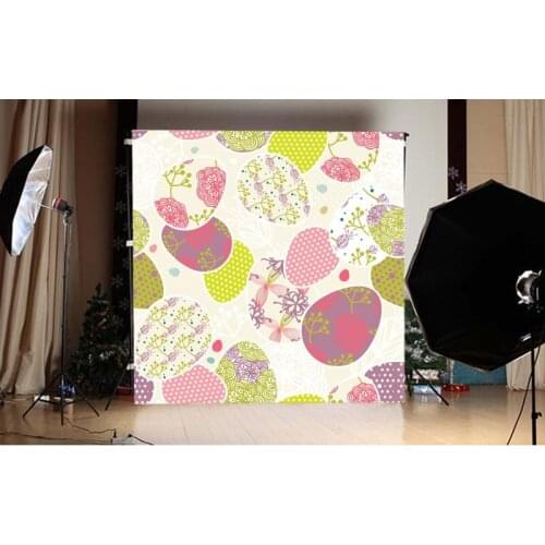 5X7ft Art Fabric Photo Studio Newborn Backdrop Photography Background Easter Egg Backdrop Custom Children Wallpaper Backgrounds