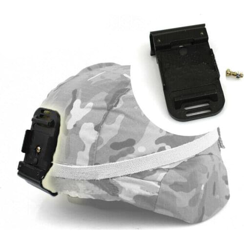 Aluminium Alloy Tactical MICH2000 Helmet Base Mount for NVG Mount Headlamp Light