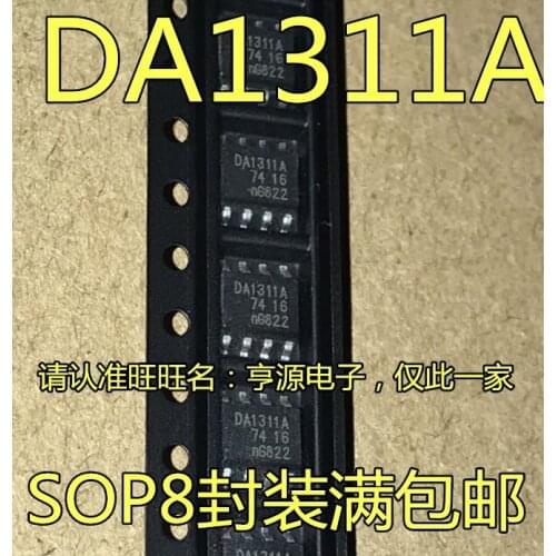 10PCS DA1311A TDA1311A TDA1311AT DAC SOP8