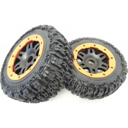 King Motor Rear T1000 GT Pioneer Knobby Tire Set Fits HPI ajia 5T 5SC LOSI 5ive T