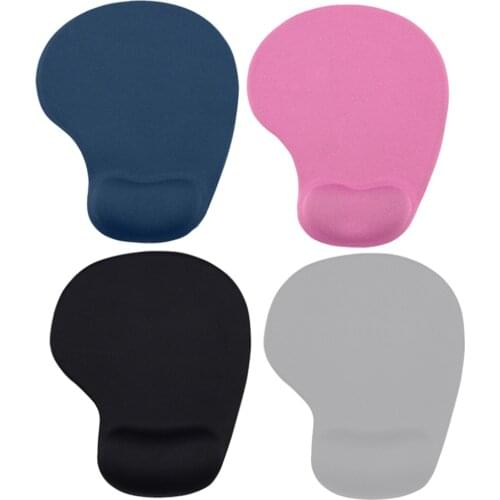 Mouse Pad Anti-Slip with Wrist Rubber Rest Support Ergonomic Mat for Desk Laptop Computer