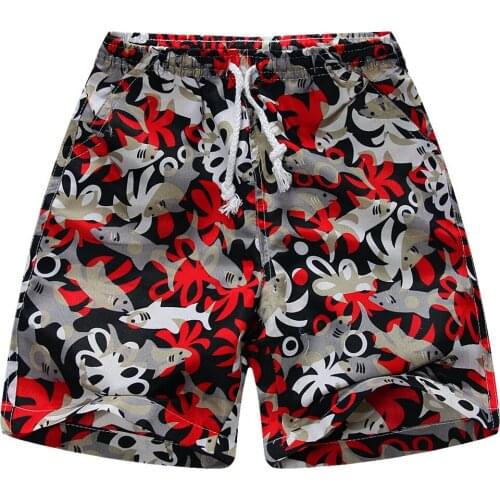 Beach shorts board shorts for boy Polyester 100% 100 cm to 150 cm BSG05