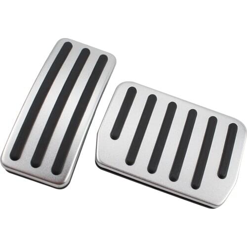 Car Foot Pedal For Tesla Model 3 No Drilling Non-Slip Performance Aluminium alloy Accelerator Foot Rest Modified Pedal Pads