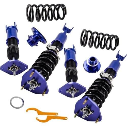 Coilovers Suspension Shocks for Nissan Infiniti G35 350 Z Roadster Z33 Adjustable Height Coil Spring