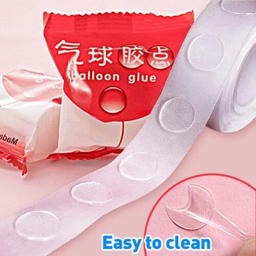 Balloon Attachment Glue Dot Attach Balloons To Ceiling Or Wall Stickers Birthday Party Wedding Decoration Supplies