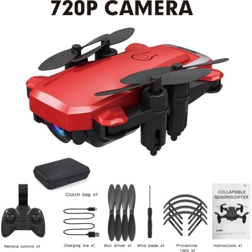 HJ03 Foldable Quadcopter Drone WIFI FPV 720P/1080P/4K HD Camera Mini RC Drone Aerial Photography Aircraft Toy