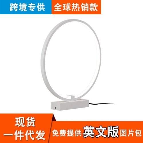 Led bedside lamp led glass table light lampara mesa led light living room for bedroom deco table lamp