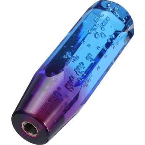 15cm Universal Shift Knob LED Light Acrylic Bubble Design Shifter Gear Knob for Cars Replacement Accessories