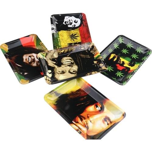 180*125mm Tobacco Rolling Tray Papers Cigarette Smoking Accessories Tool Tobacco Storage Plate Discs for Herb Grinder