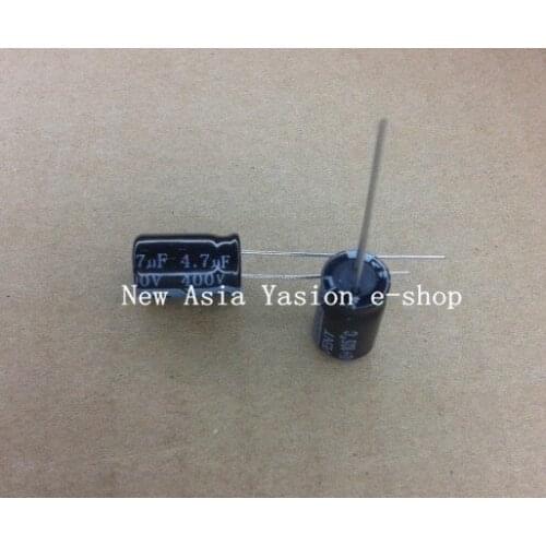 50 pcs 4.7UF 400V Electrolytic Capacitors 8X12mm