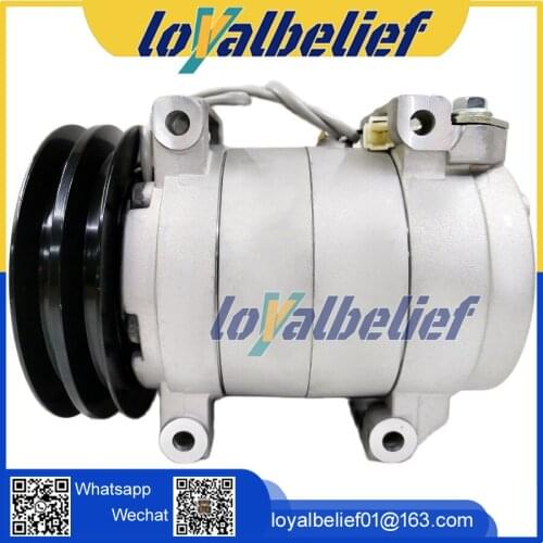 SP15 Auto Air Conditioning Compressor For Isuzu Truck AC Compressor 740121 12V 24V