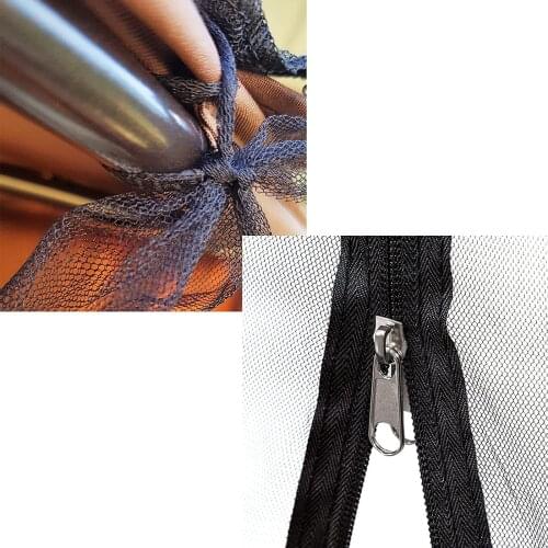 Patio Swing Chair Cover,Mosquito Netting Screen for Patio Table ,Umbrella Garden Deck Furniture,Zippered Mesh Enclosure Cover