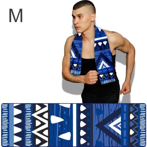 Hot Selling Cold Dry Cooling Sports Towel Printed Quick Dry Strong Absorbent Sweat Towel for Fitness