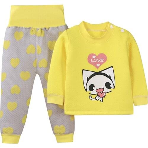 H1156 kids pajamas children sleepwear baby pajamas sets boys girls animal pyjamas cotton nightwear clothes kids clothing