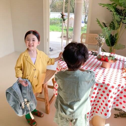 Childrens Clothing Sets 2PCS Tops+Shorts Baby Girl Clothes for Summer Solid Color Boys Outfits Short Sleeve Suit for Weeding